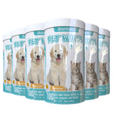 Sweet Carefor Pets Wipes for Dogs & Cats, Grooming Pet Wipes for Paws, Body, Noses and Butt, 6 Pack Canisters, Total 600 Count JF3010x6